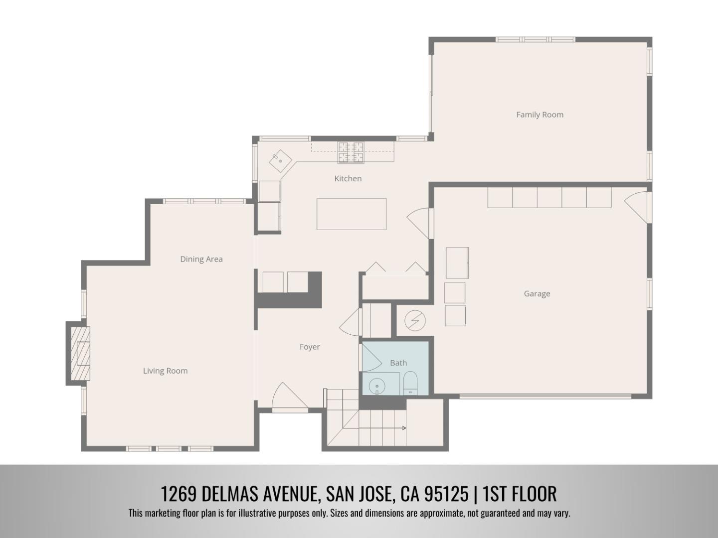 Detail Gallery Image 49 of 64 For 1269 Delmas, San Jose,  CA 95125 - 4 Beds | 2/1 Baths