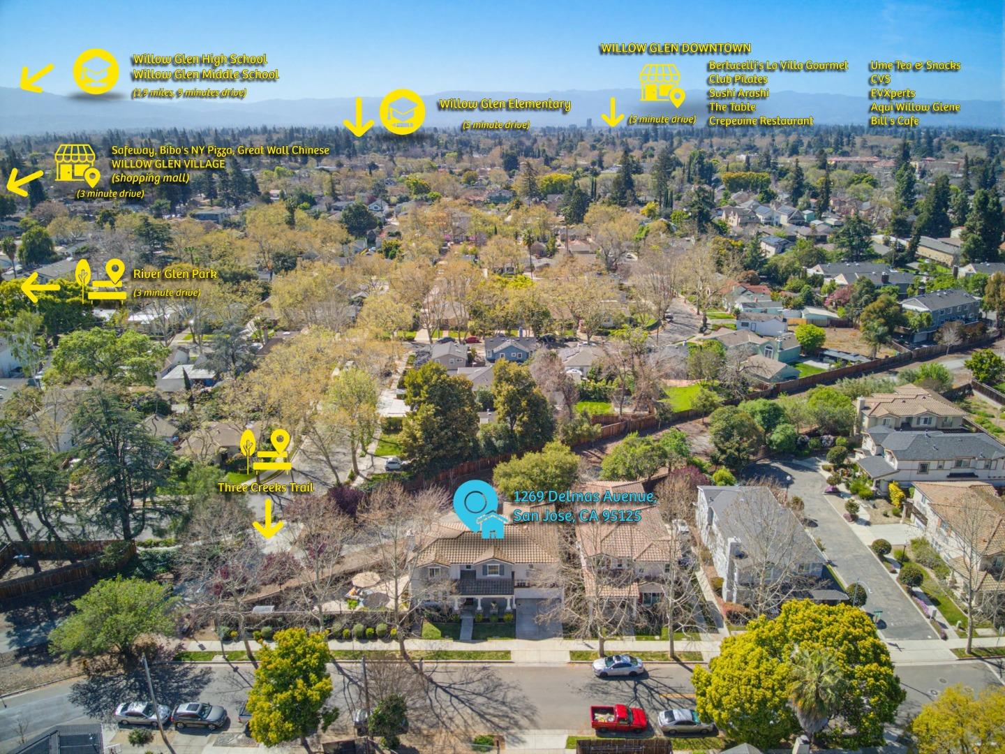 Detail Gallery Image 54 of 64 For 1269 Delmas, San Jose,  CA 95125 - 4 Beds | 2/1 Baths