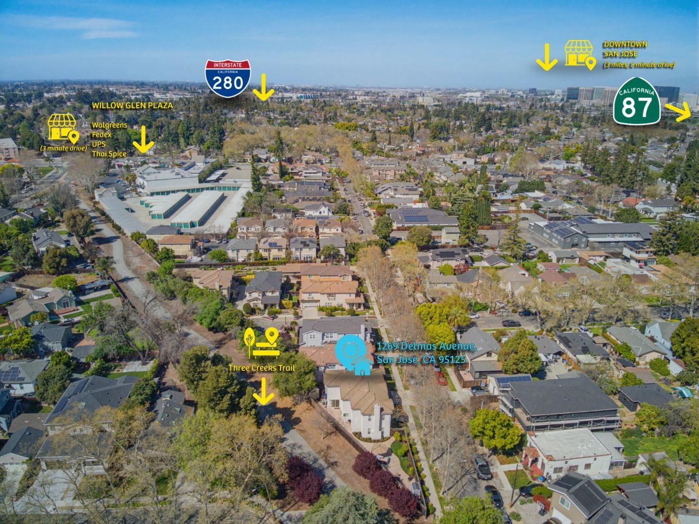 Detail Gallery Image 55 of 64 For 1269 Delmas, San Jose,  CA 95125 - 4 Beds | 2/1 Baths