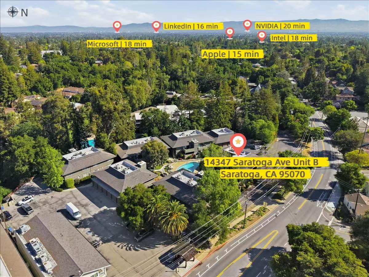 Detail Gallery Image 31 of 40 For 14347 Saratoga Ave #B,  Saratoga,  CA 95070 - 2 Beds | 2 Baths