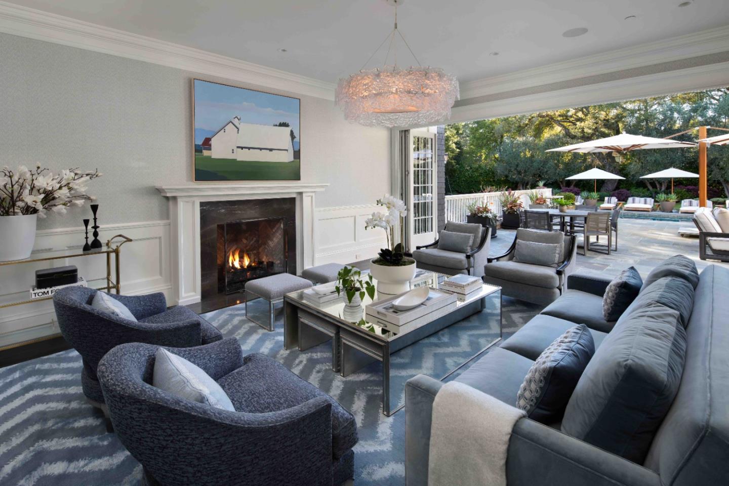 Detail Gallery Image 4 of 26 For 190 Almendral Ave, Atherton,  CA 94027 - 6 Beds | 7/2 Baths