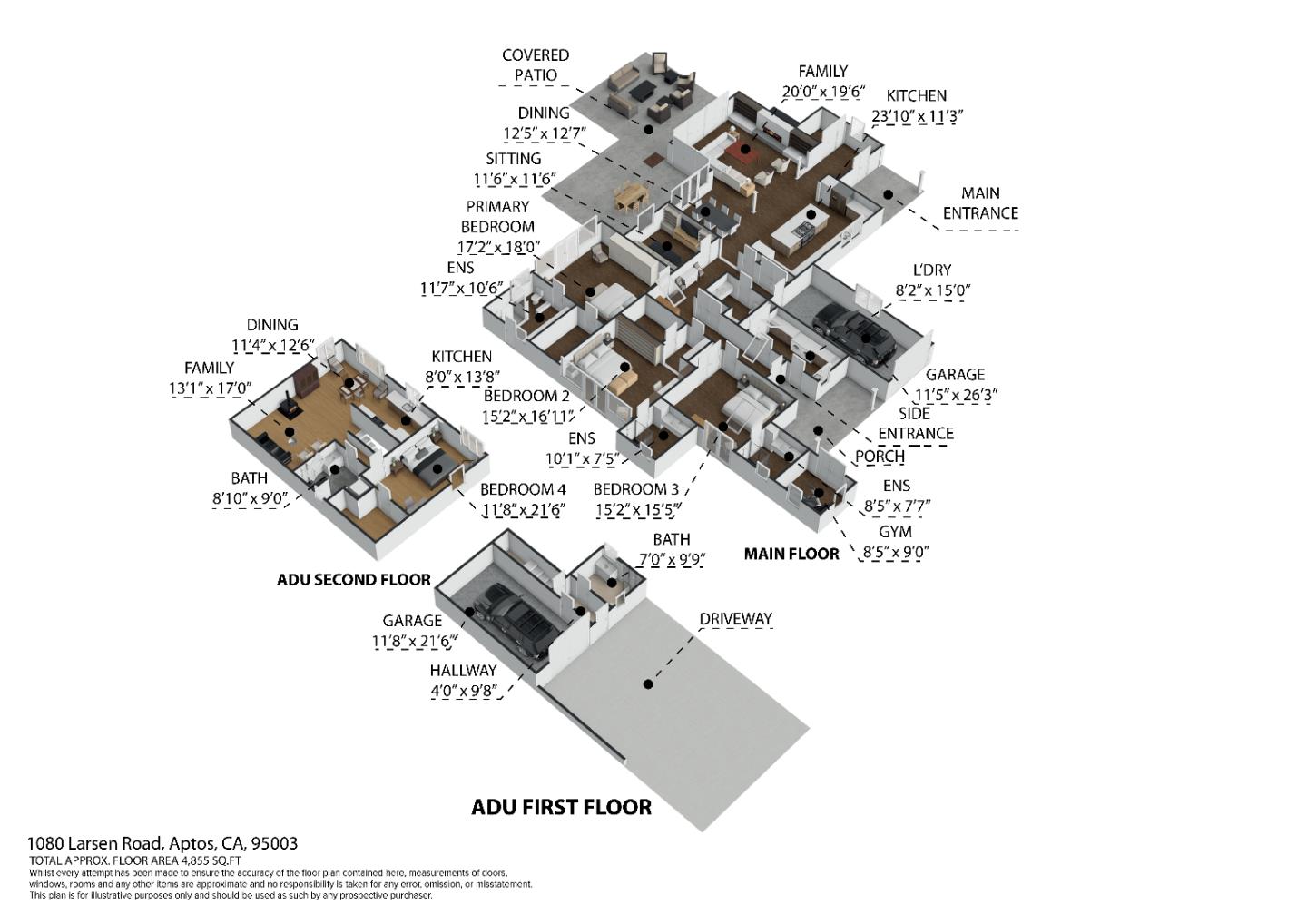 Detail Gallery Image 85 of 86 For 1080 Larsen Rd, Aptos,  CA 95003 - 4 Beds | 5/1 Baths