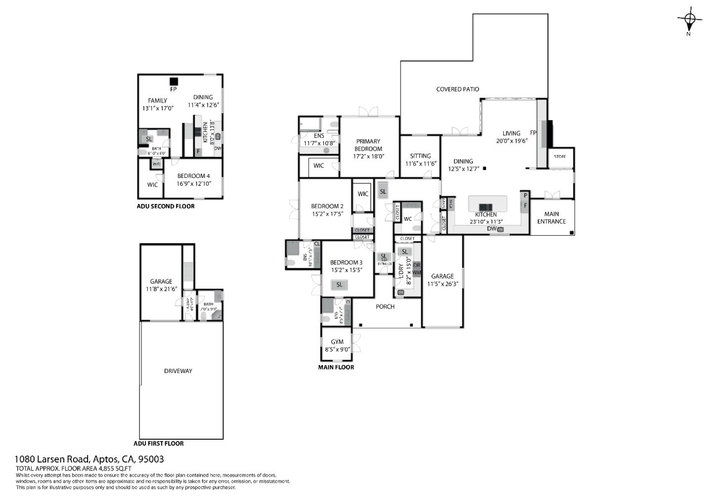 Detail Gallery Image 86 of 86 For 1080 Larsen Rd, Aptos,  CA 95003 - 4 Beds | 5/1 Baths