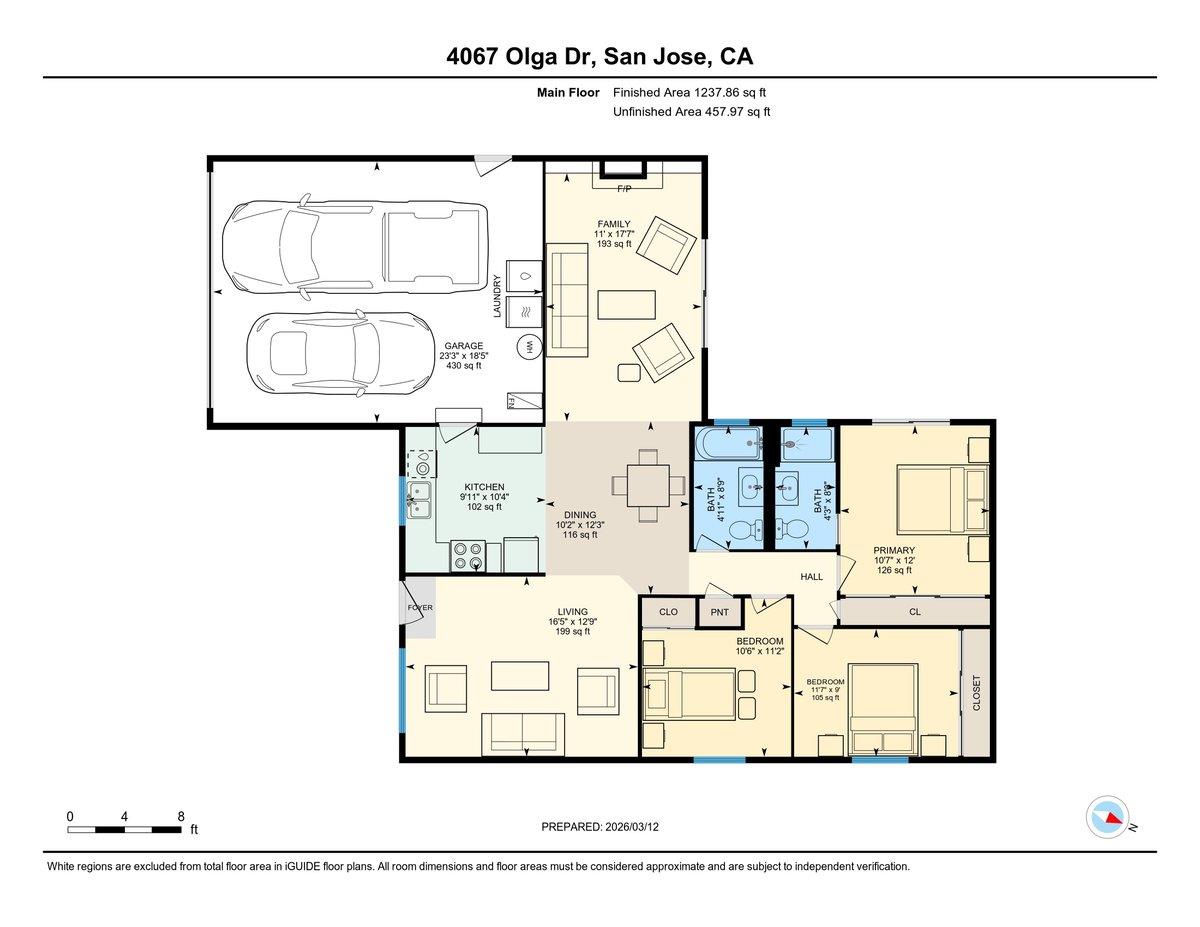 Detail Gallery Image 25 of 25 For 4067 Olga Dr, San Jose,  CA 95117 - 3 Beds | 2 Baths