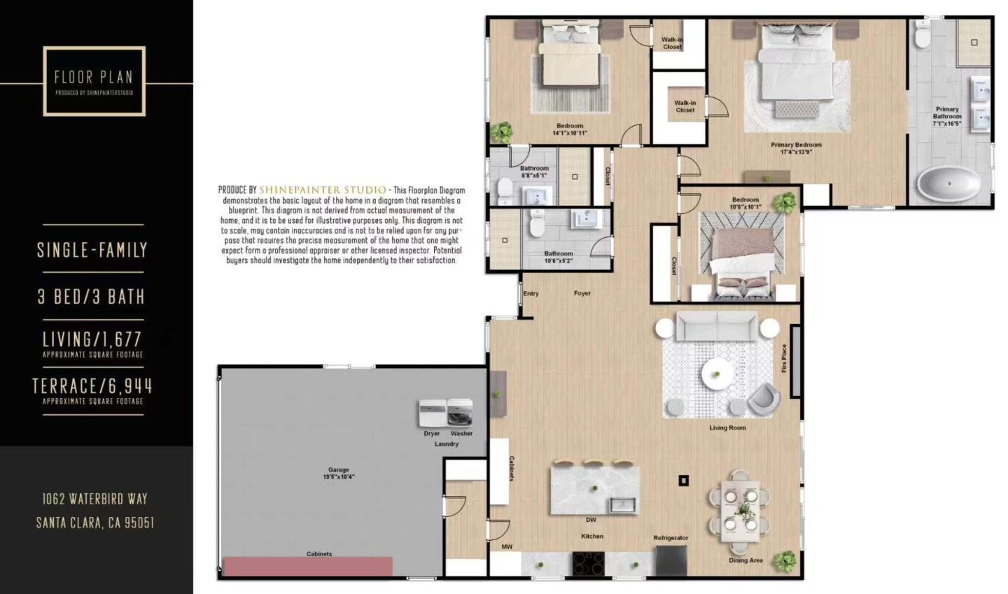 Detail Gallery Image 57 of 57 For 1062 Waterbird Way, Santa Clara,  CA 95051 - 3 Beds | 3 Baths