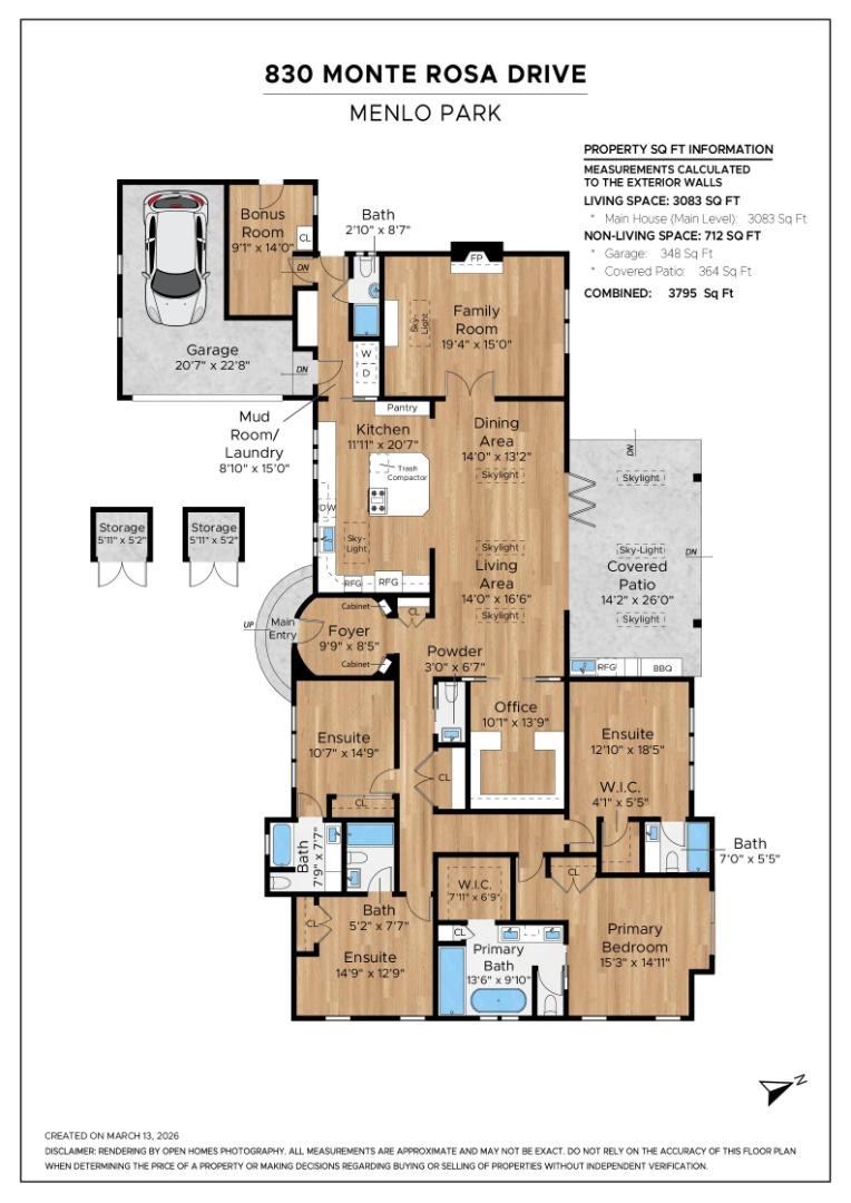 Detail Gallery Image 56 of 57 For 830 Monte Rosa Dr, Menlo Park,  CA 94025 - 4 Beds | 5/1 Baths
