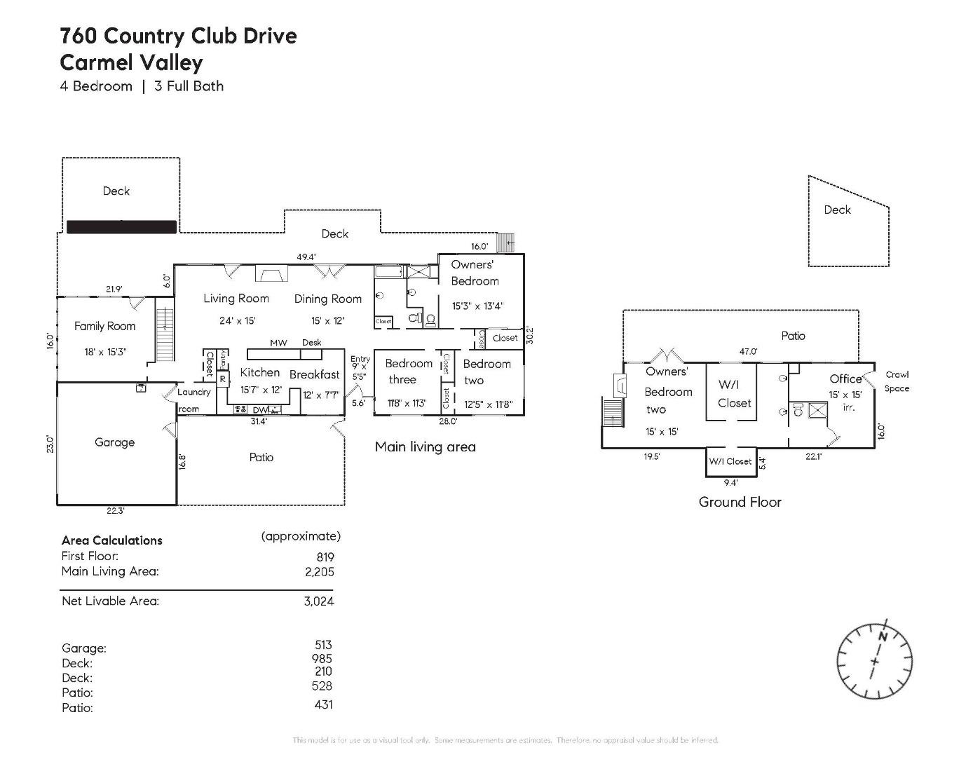 Detail Gallery Image 49 of 49 For 760 Country Club Dr, Carmel Valley,  CA 93924 - 4 Beds | 3 Baths