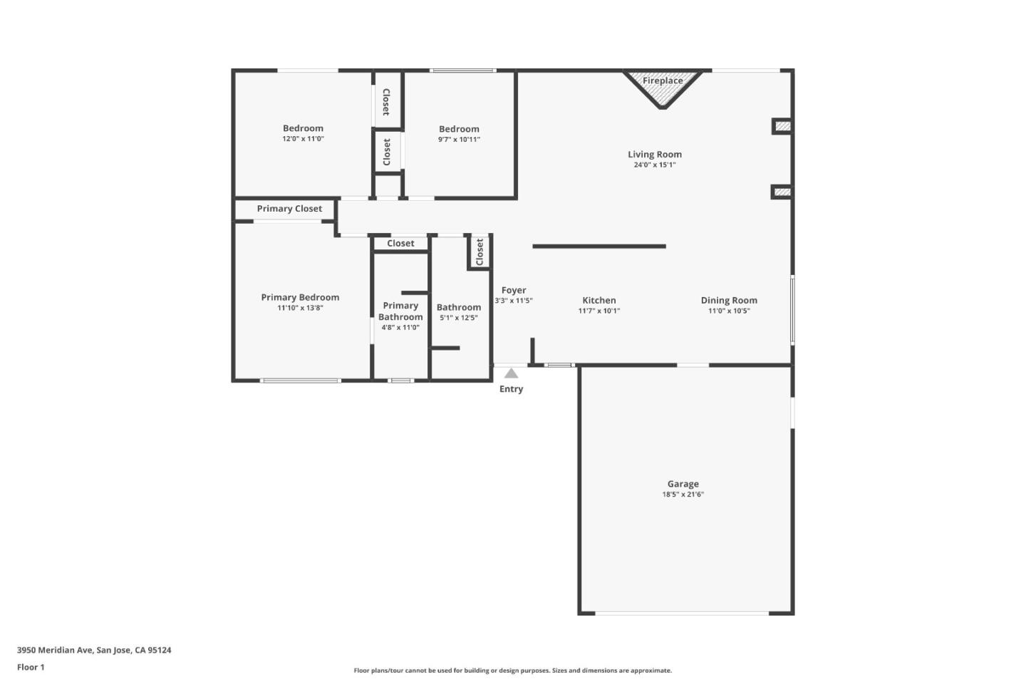 Detail Gallery Image 42 of 42 For 3950 Meridian Ave, San Jose,  CA 95124 - 3 Beds | 2 Baths