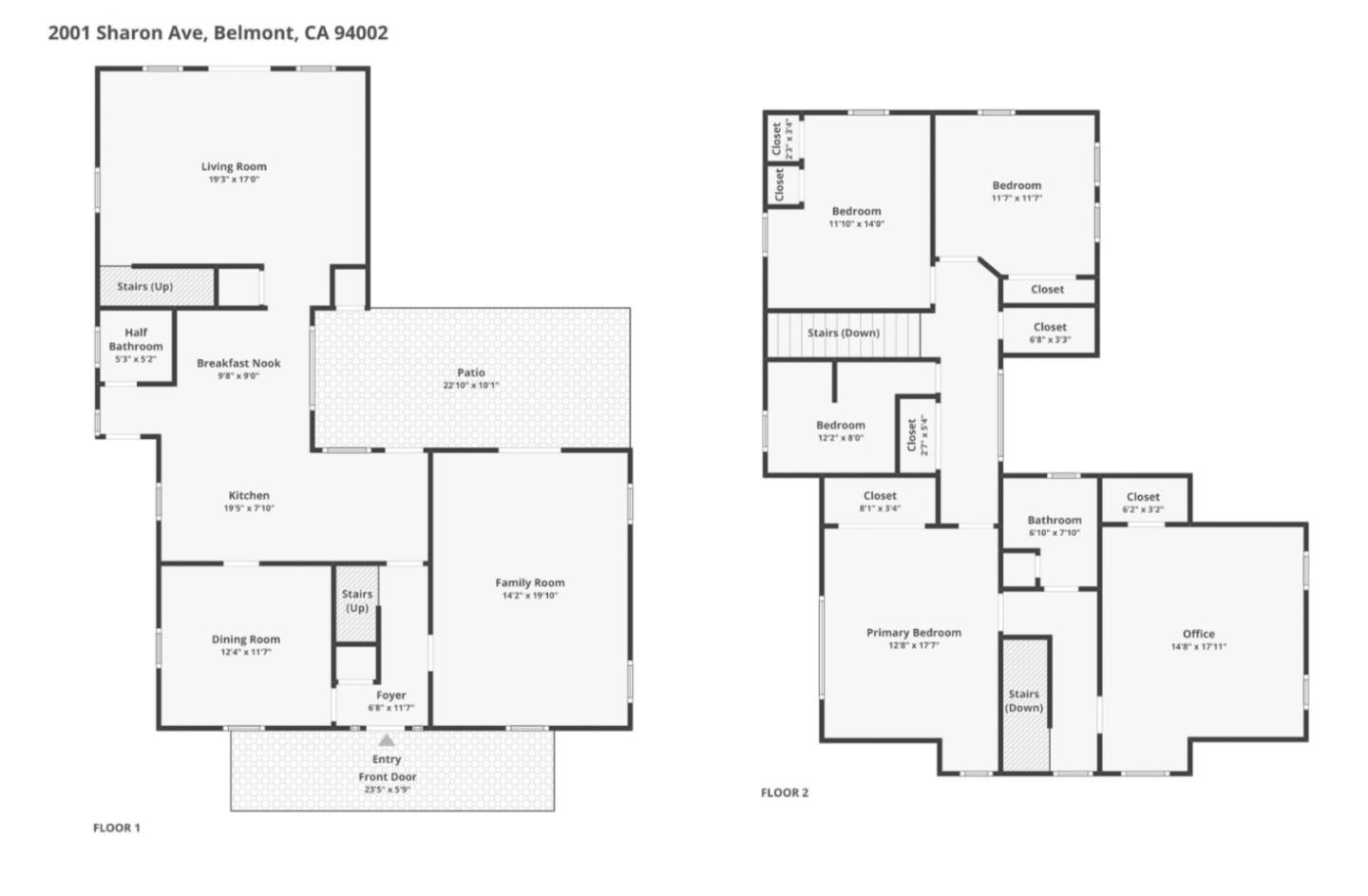 Detail Gallery Image 34 of 34 For 2001 Sharon Ave, Belmont,  CA 94002 - 4 Beds | 2/1 Baths