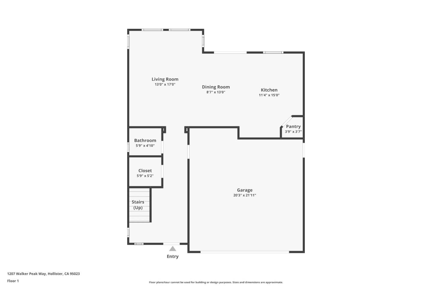 Detail Gallery Image 48 of 49 For 1207 Walker Peak Way, Hollister,  CA 95023 - 3 Beds | 2/1 Baths