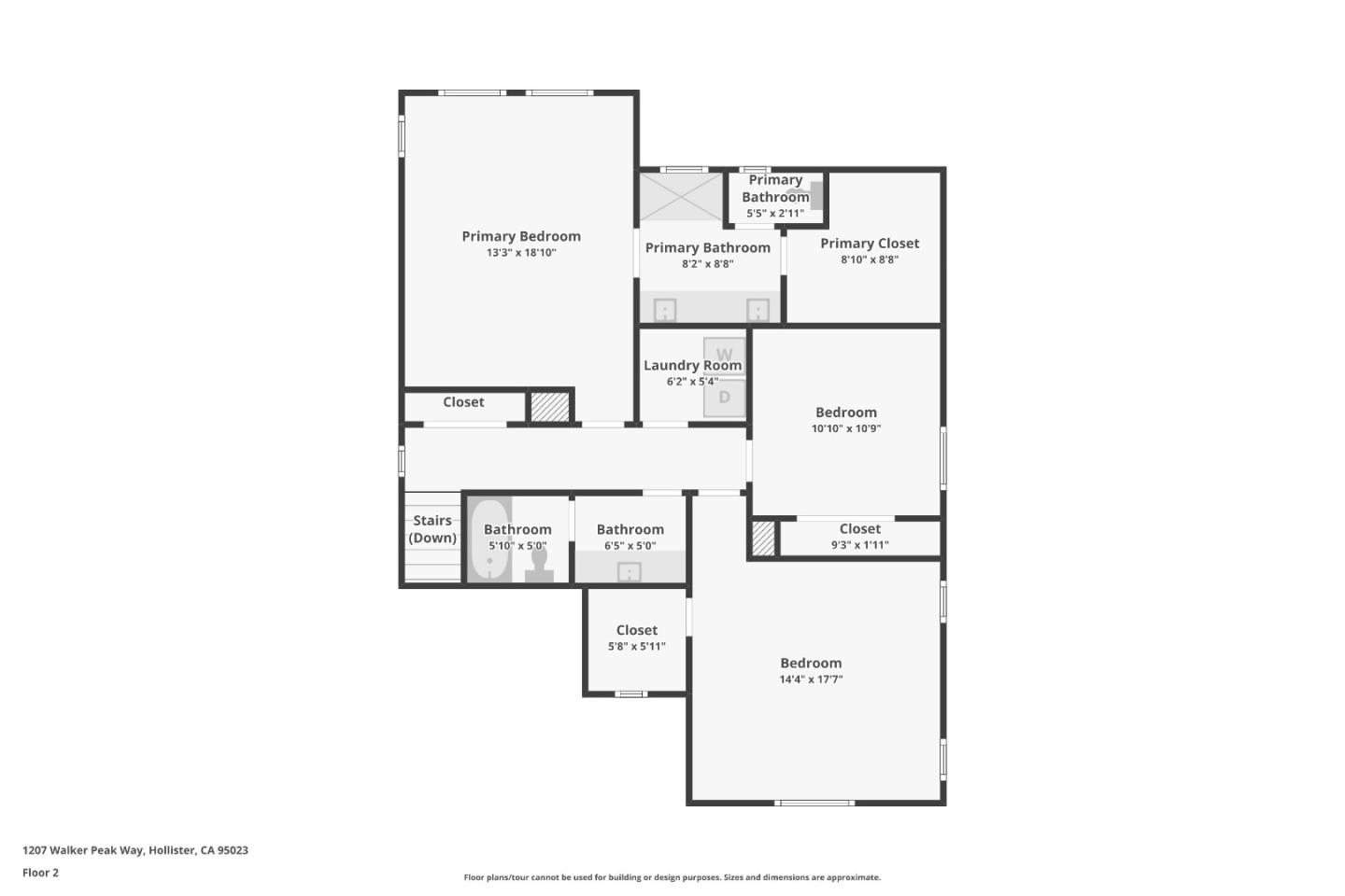 Detail Gallery Image 49 of 49 For 1207 Walker Peak Way, Hollister,  CA 95023 - 3 Beds | 2/1 Baths