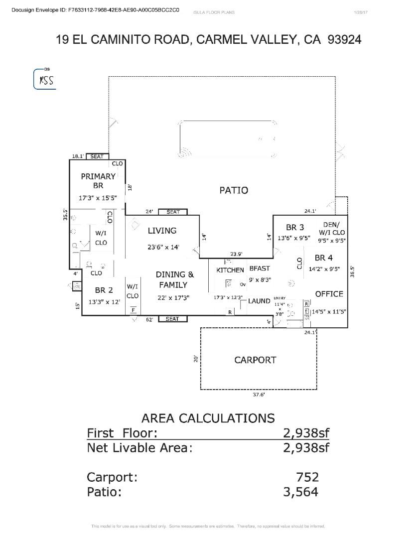 Detail Gallery Image 43 of 50 For 19 El Caminito, Carmel Valley,  CA 93924 - 4 Beds | 3 Baths