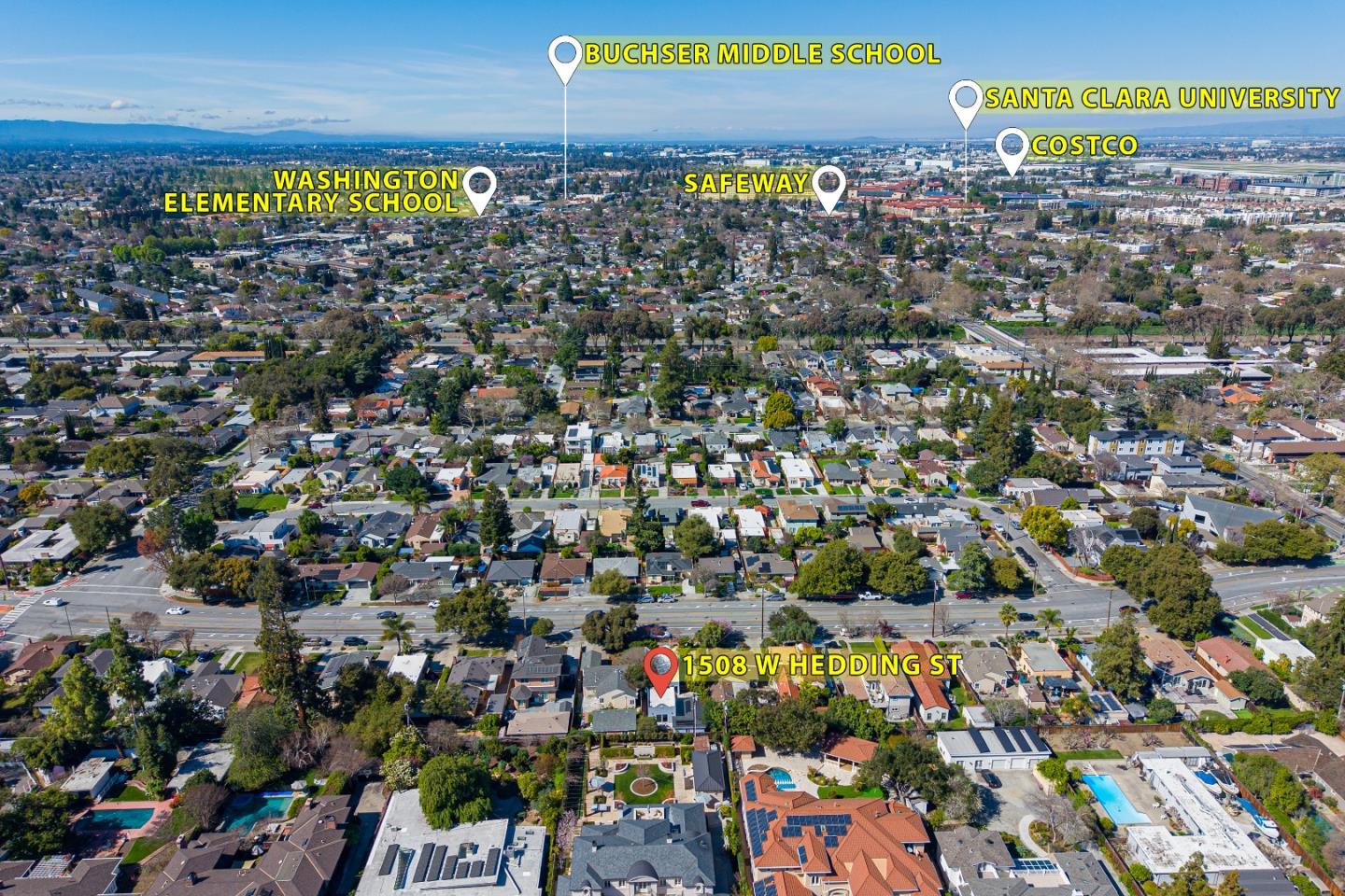 Detail Gallery Image 29 of 30 For 1508 W Hedding St, San Jose,  CA 95126 - 4 Beds | 3 Baths