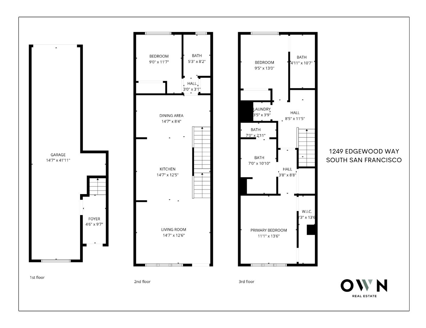 Detail Gallery Image 36 of 40 For 1249 Edgewood Way, South San Francisco,  CA 94080 - 3 Beds | 3 Baths