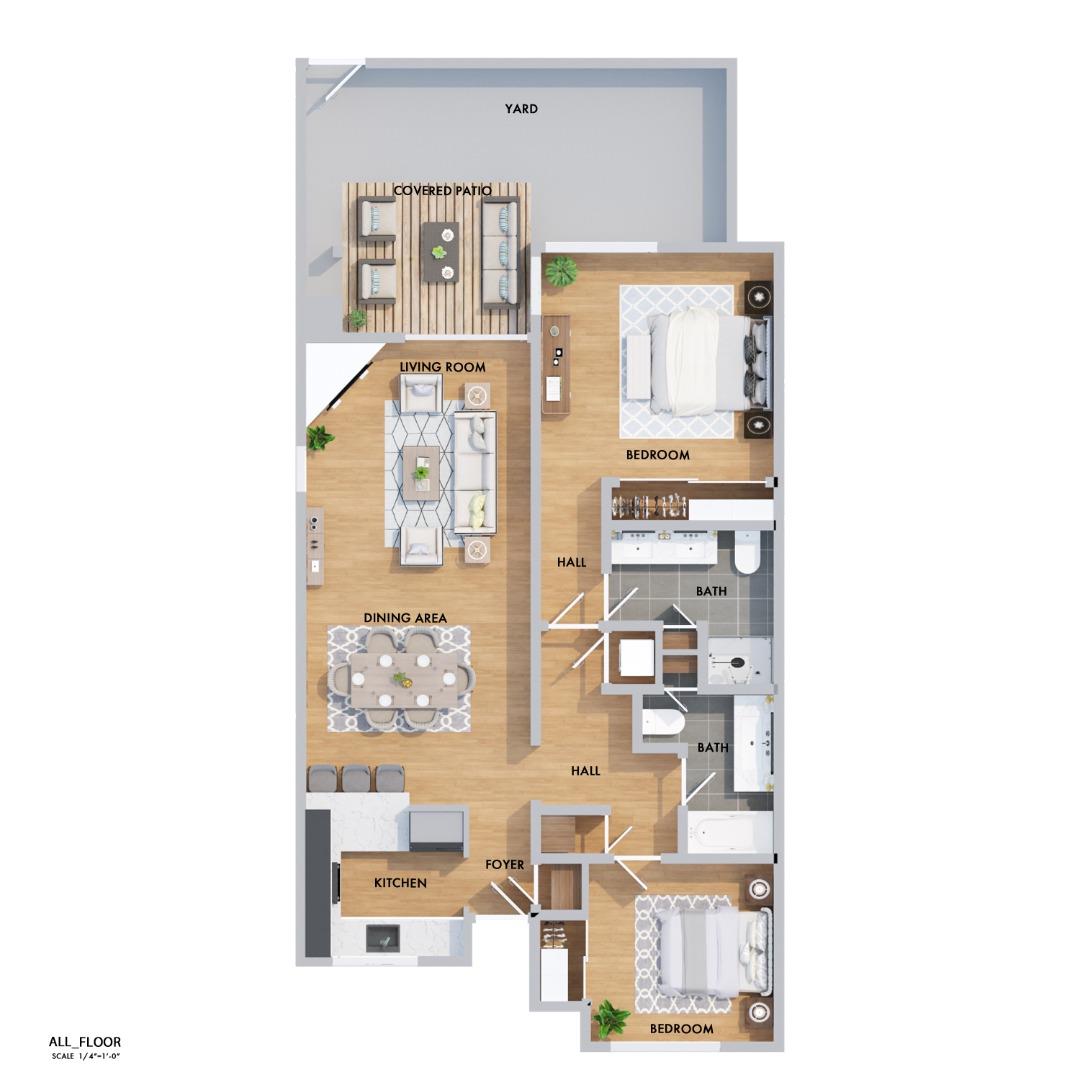 Detail Gallery Image 2 of 59 For 1400 Bowe Ave #1404,  Santa Clara,  CA 95051 - 2 Beds | 2 Baths