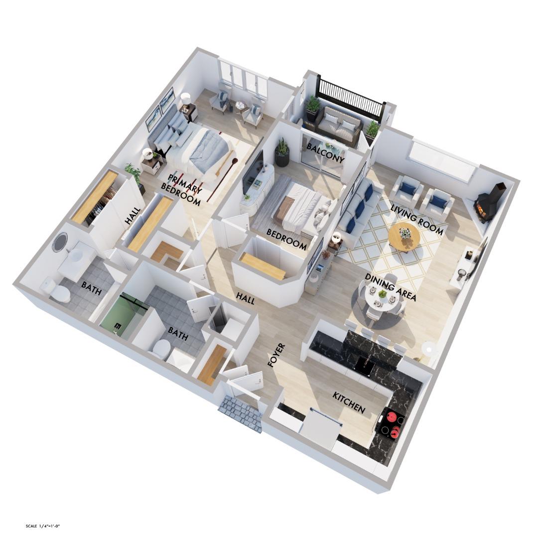 Detail Gallery Image 66 of 67 For 633 Elm St #209,  San Carlos,  CA 94070 - 2 Beds | 2 Baths