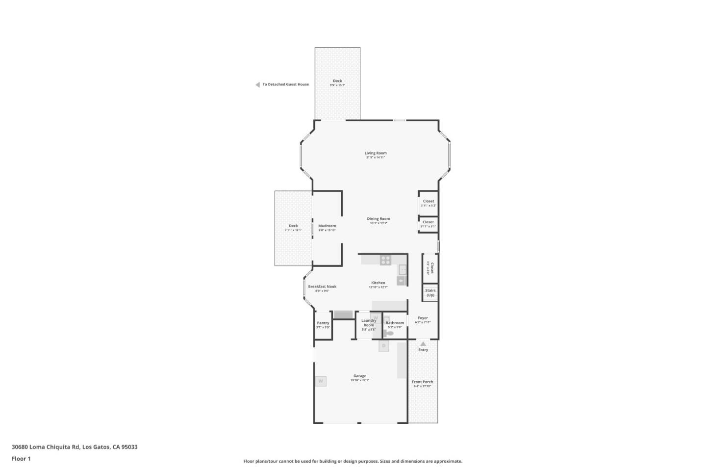 Detail Gallery Image 31 of 34 For 30680 Loma Chiquita Rd, Los Gatos,  CA 95033 - 4 Beds | 2/1 Baths