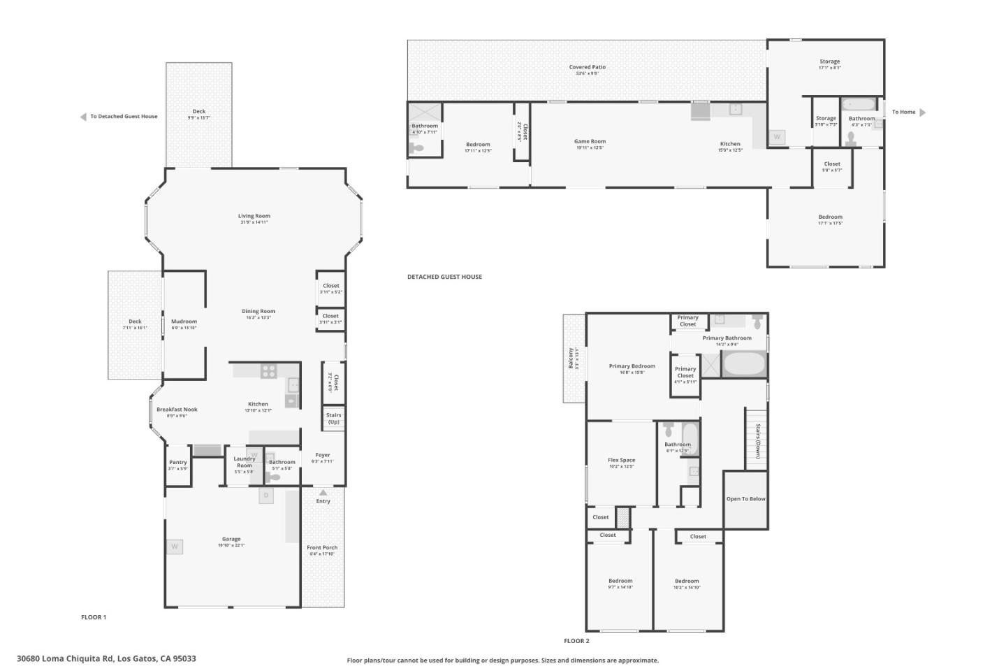 Detail Gallery Image 34 of 34 For 30680 Loma Chiquita Rd, Los Gatos,  CA 95033 - 4 Beds | 2/1 Baths