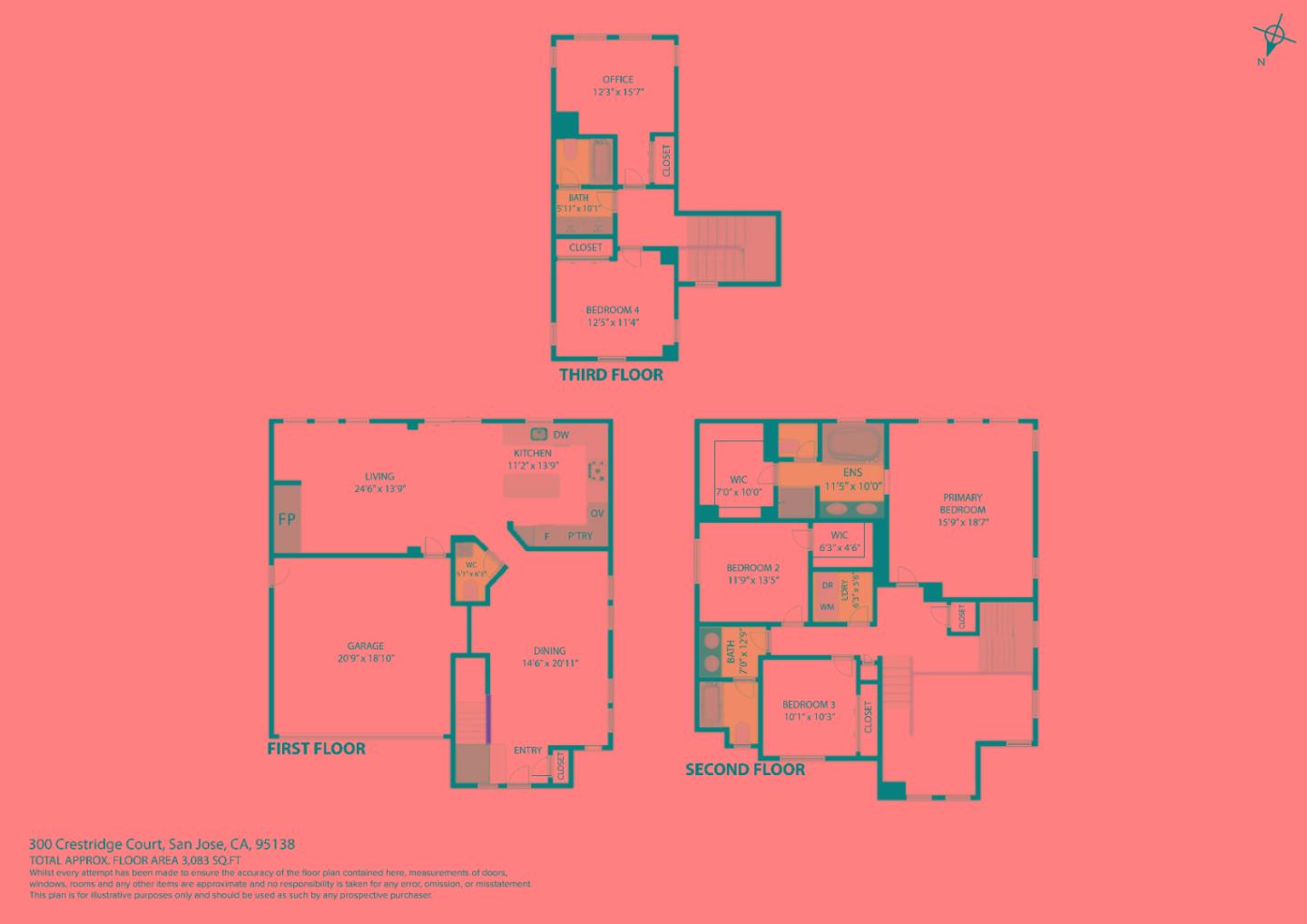 Detail Gallery Image 62 of 62 For 300 Crestridge Ct, San Jose,  CA 95138 - 5 Beds | 3 Baths