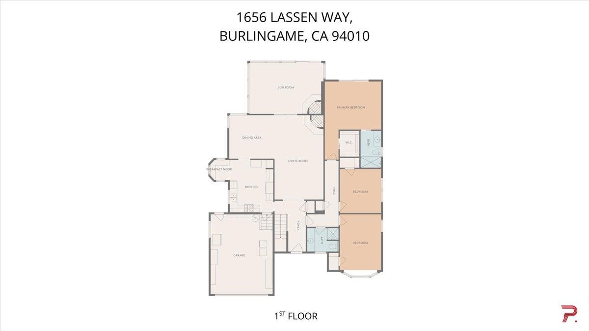 Detail Gallery Image 40 of 41 For 1656 Lassen Way, Burlingame,  CA 94010 - 3 Beds | 2 Baths