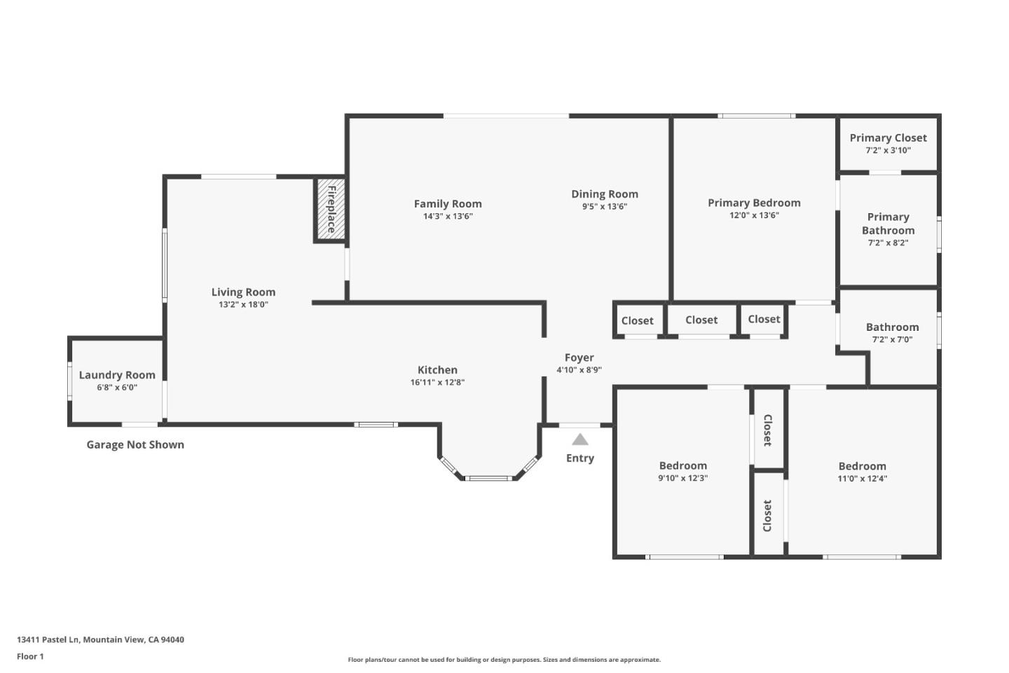 Detail Gallery Image 44 of 53 For 13411 Pastel Ln, Mountain View,  CA 94040 - 3 Beds | 2 Baths