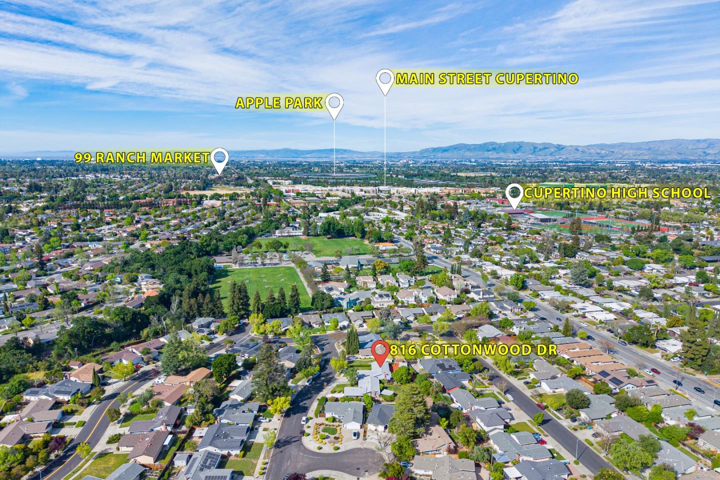 Detail Gallery Image 42 of 46 For 816 Cottonwood Dr, Cupertino,  CA 95014 - 4 Beds | 2 Baths