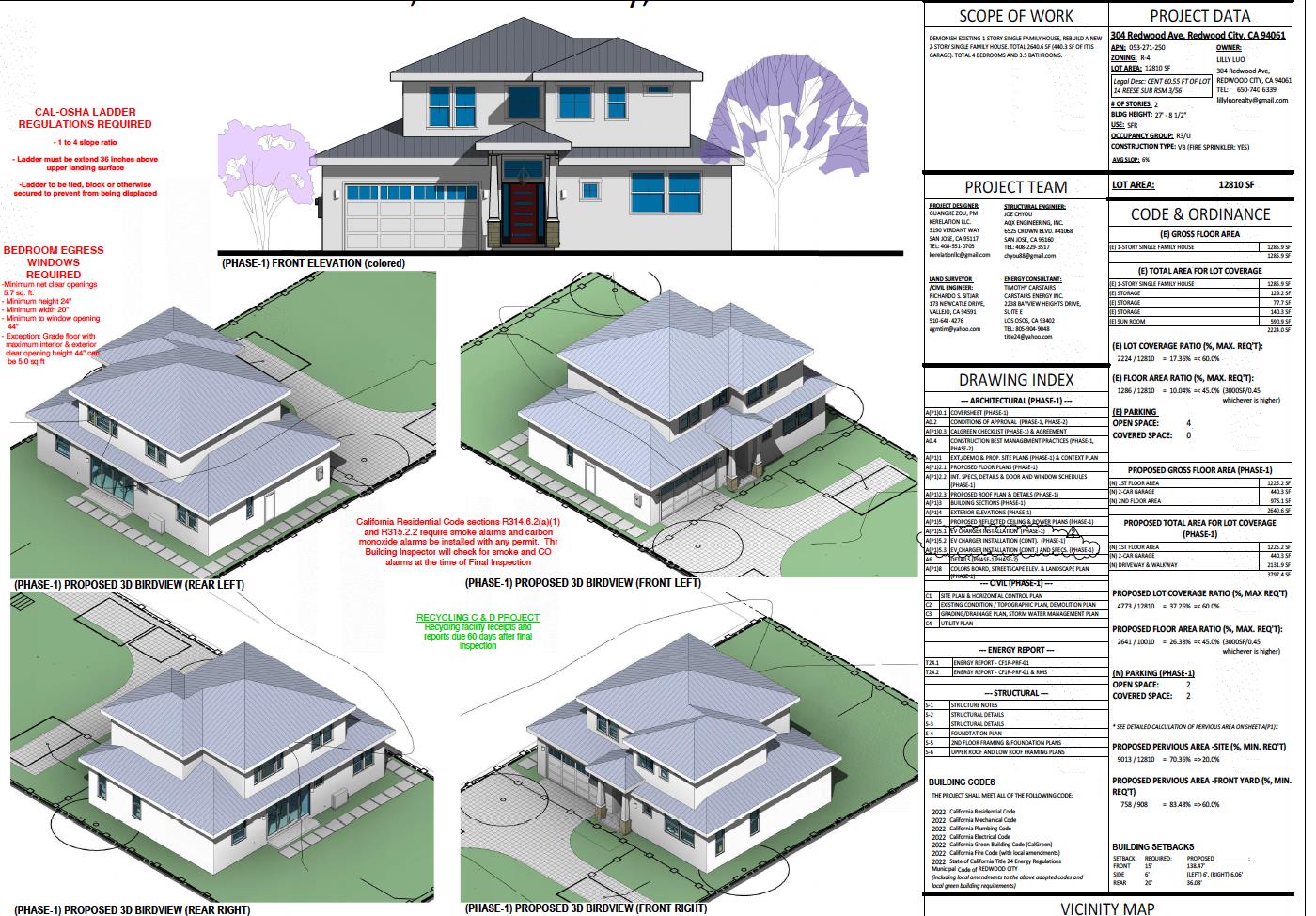 Detail Gallery Image 48 of 48 For 308 & 304 Redwood Ave, Redwood City,  CA 94061 - – Beds | – Baths