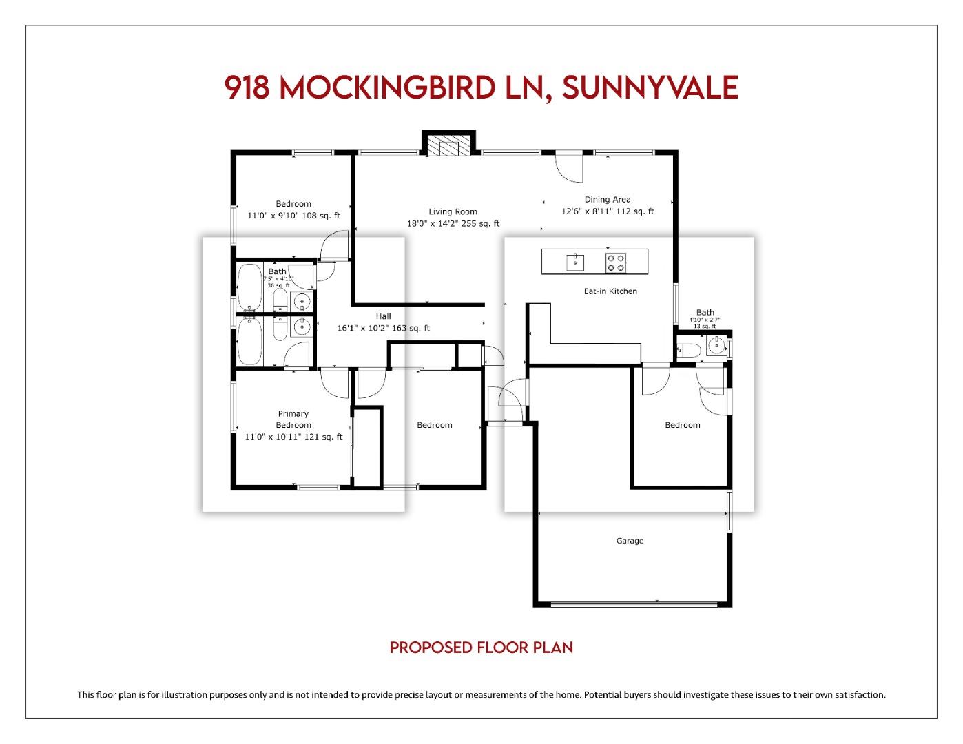 Detail Gallery Image 43 of 44 For 918 Mockingbird Ln, Sunnyvale,  CA 94087 - 3 Beds | 1/1 Baths