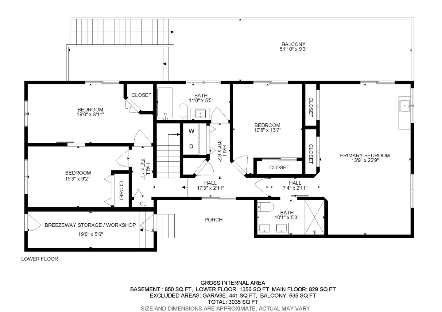 Detail Gallery Image 52 of 55 For 279 Sterling Ave, Pacifica,  CA 94044 - 5 Beds | 3/2 Baths