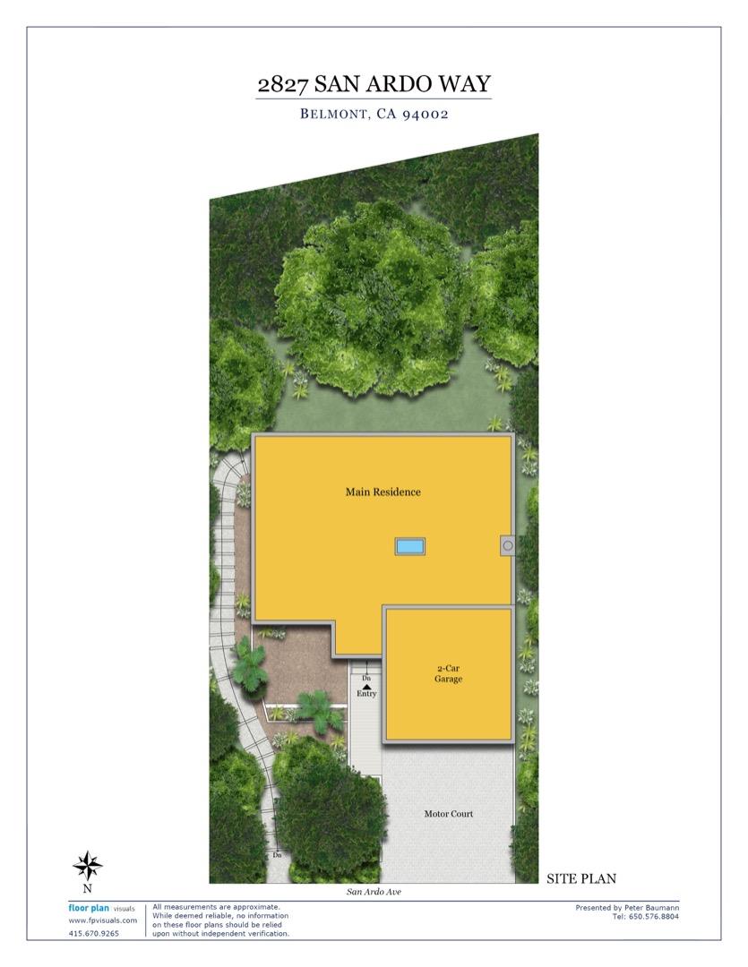 Detail Gallery Image 2 of 2 For 2827 San Ardo Way, Belmont,  CA 94002 - 3 Beds | 2/1 Baths