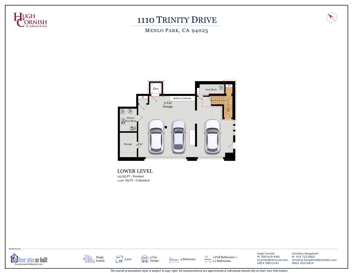 Detail Gallery Image 43 of 44 For 1110 Trinity Dr, Menlo Park,  CA 94025 - 4 Beds | 2/2 Baths