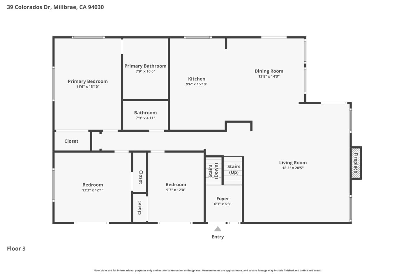 Detail Gallery Image 60 of 60 For 39 Colorados Dr, Millbrae,  CA 94030 - 5 Beds | 3 Baths