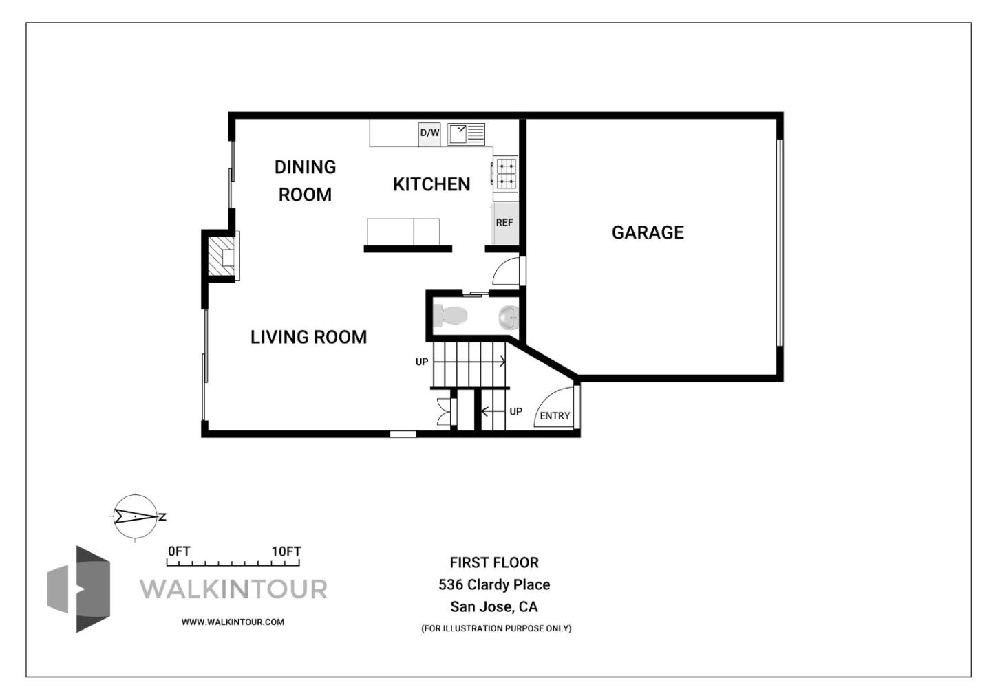 Detail Gallery Image 31 of 32 For 536 Clardy Pl, San Jose,  CA 95117 - 3 Beds | 2/1 Baths