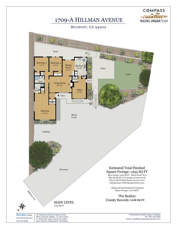 Detail Gallery Image 41 of 41 For 1709 Hillman Ave, Belmont,  CA 94002 - 3 Beds | 2/1 Baths