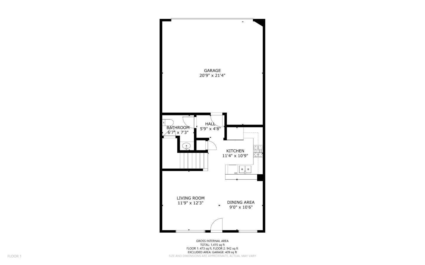 Detail Gallery Image 4 of 38 For 900 Old Oak Ln #3,  Hayward,  CA 94541 - 3 Beds | 2/1 Baths