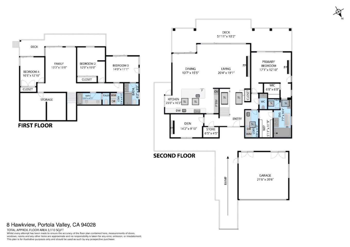 Detail Gallery Image 47 of 49 For 8 Hawkview St, Portola Valley,  CA 94028 - 4 Beds | 3/1 Baths