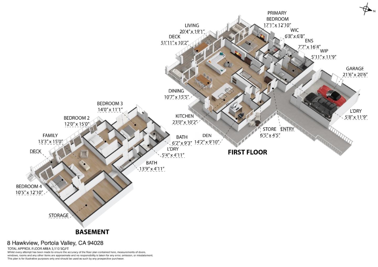 Detail Gallery Image 48 of 49 For 8 Hawkview St, Portola Valley,  CA 94028 - 4 Beds | 3/1 Baths