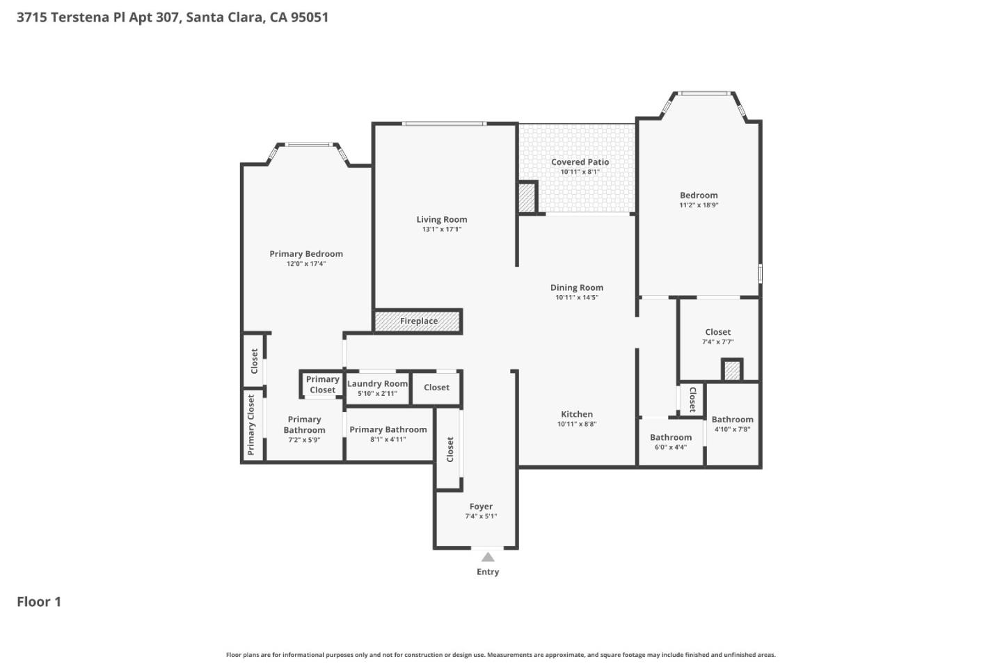 Detail Gallery Image 33 of 34 For 3715 Terstena Pl #307,  Santa Clara,  CA 95051 - 2 Beds | 2 Baths