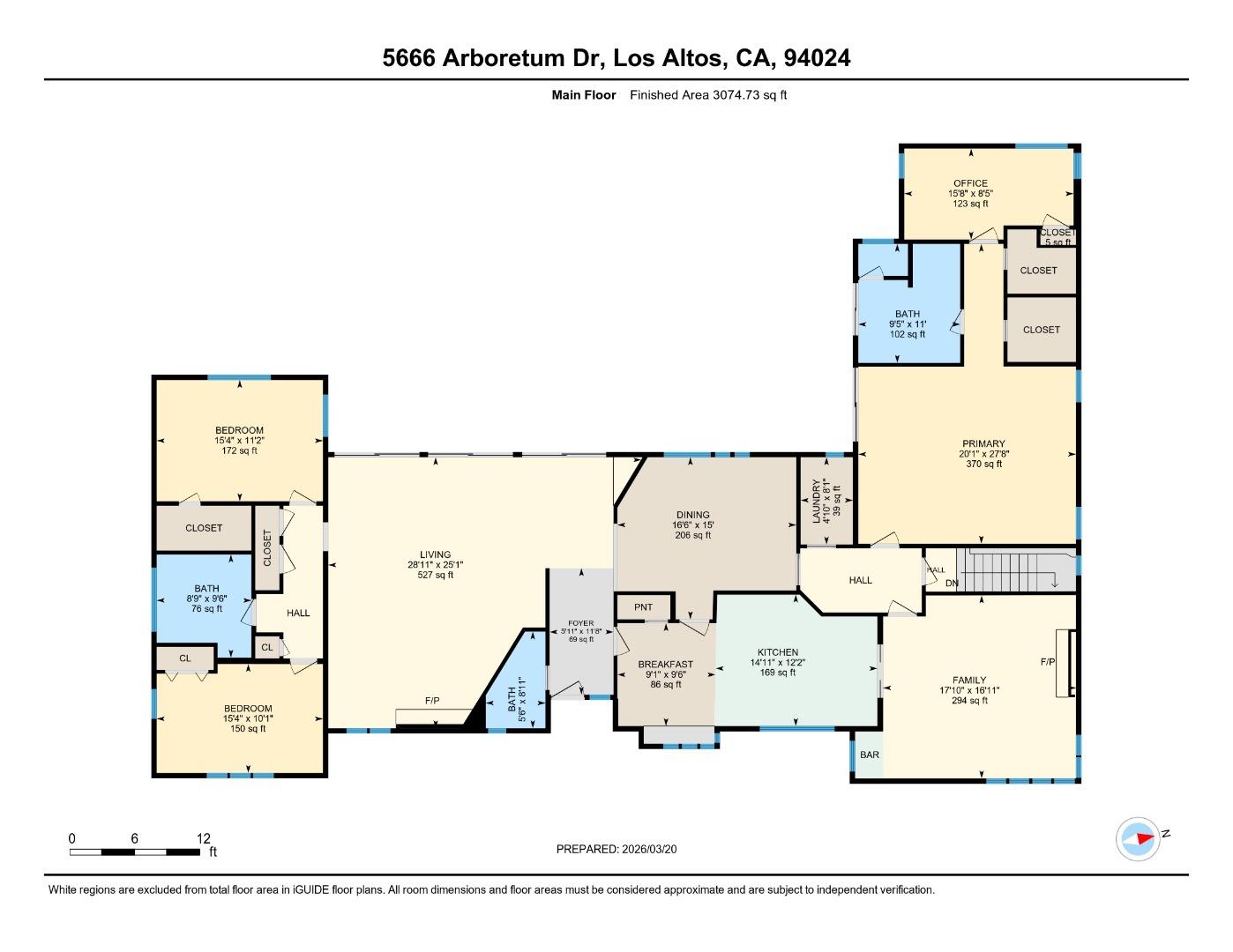 5666 Arboretum Drive, Los Altos, CA, 94024