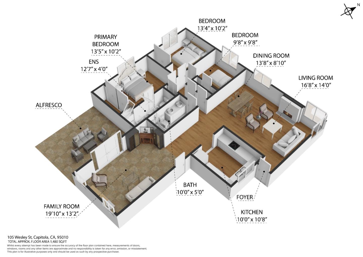 Detail Gallery Image 55 of 55 For 105 Wesley St, Capitola,  CA 95010 - 3 Beds | 2 Baths