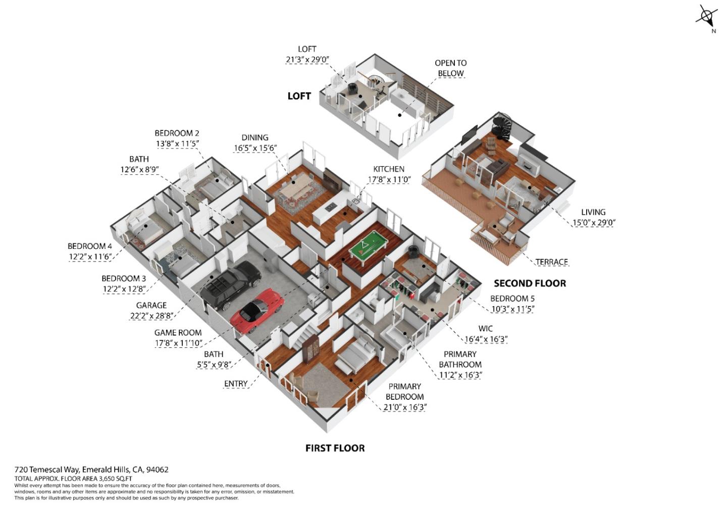 Detail Gallery Image 66 of 67 For 720 Temescal Way, Redwood City,  CA 94062 - 5 Beds | 3 Baths