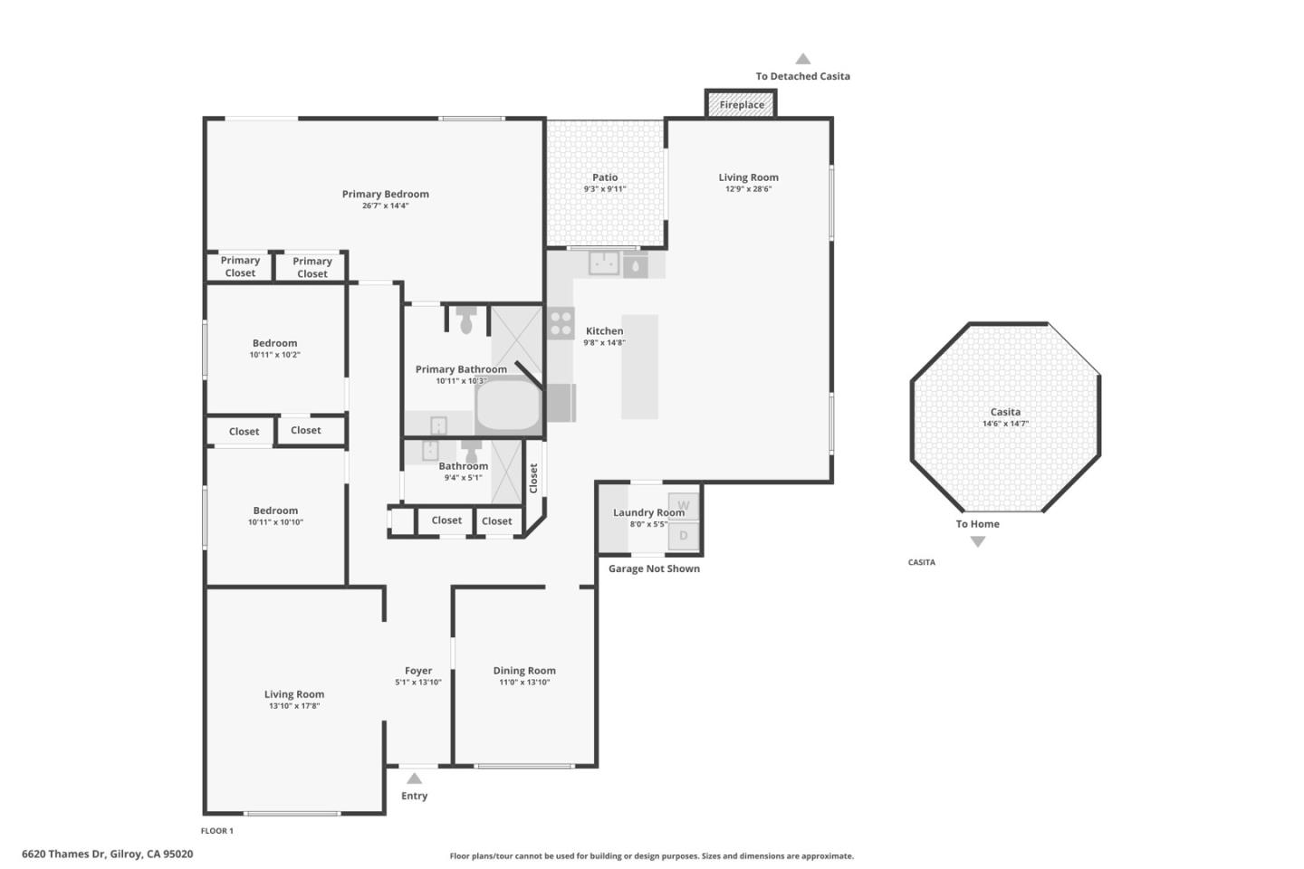 Detail Gallery Image 32 of 32 For 6620 Thames Dr, Gilroy,  CA 95020 - 4 Beds | 2 Baths