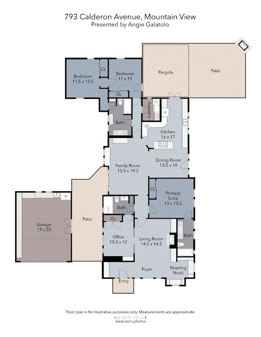 Detail Gallery Image 9 of 9 For 793 Calderon Ave, Mountain View,  CA 94041 - 3 Beds | 3 Baths