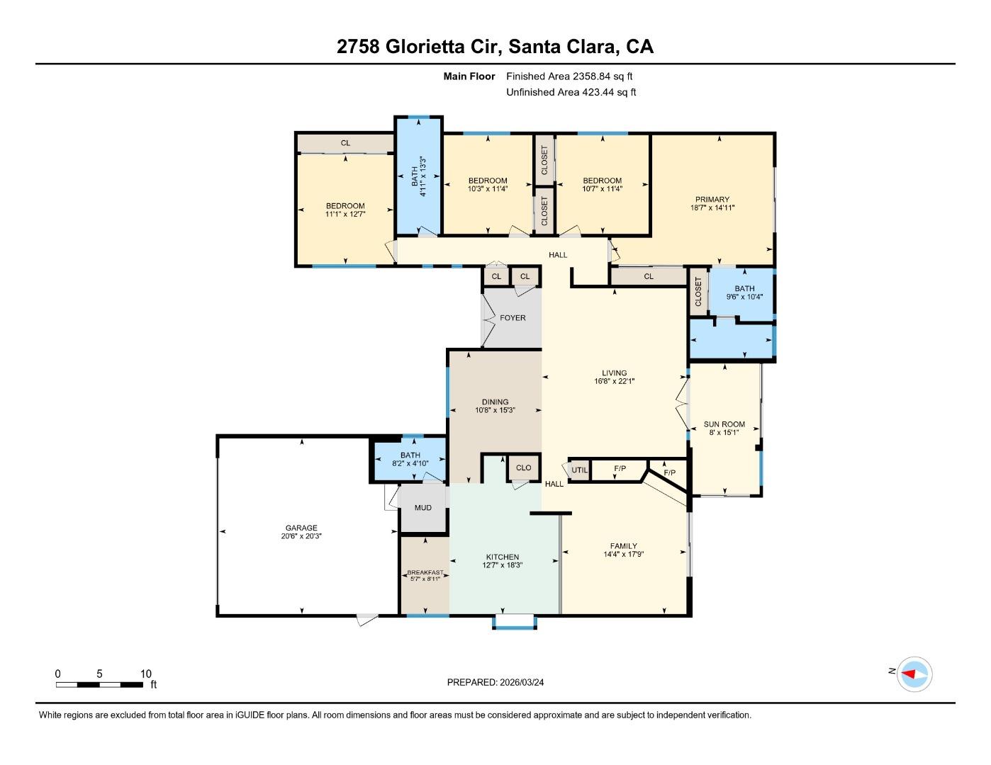 Detail Gallery Image 34 of 34 For 2758 Glorietta Cir, Santa Clara,  CA 95051 - 4 Beds | 3 Baths