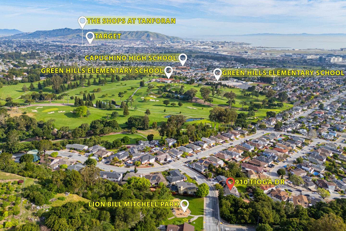 Detail Gallery Image 76 of 83 For 910 Tioga Dr, Millbrae,  CA 94030 - 5 Beds | 3 Baths