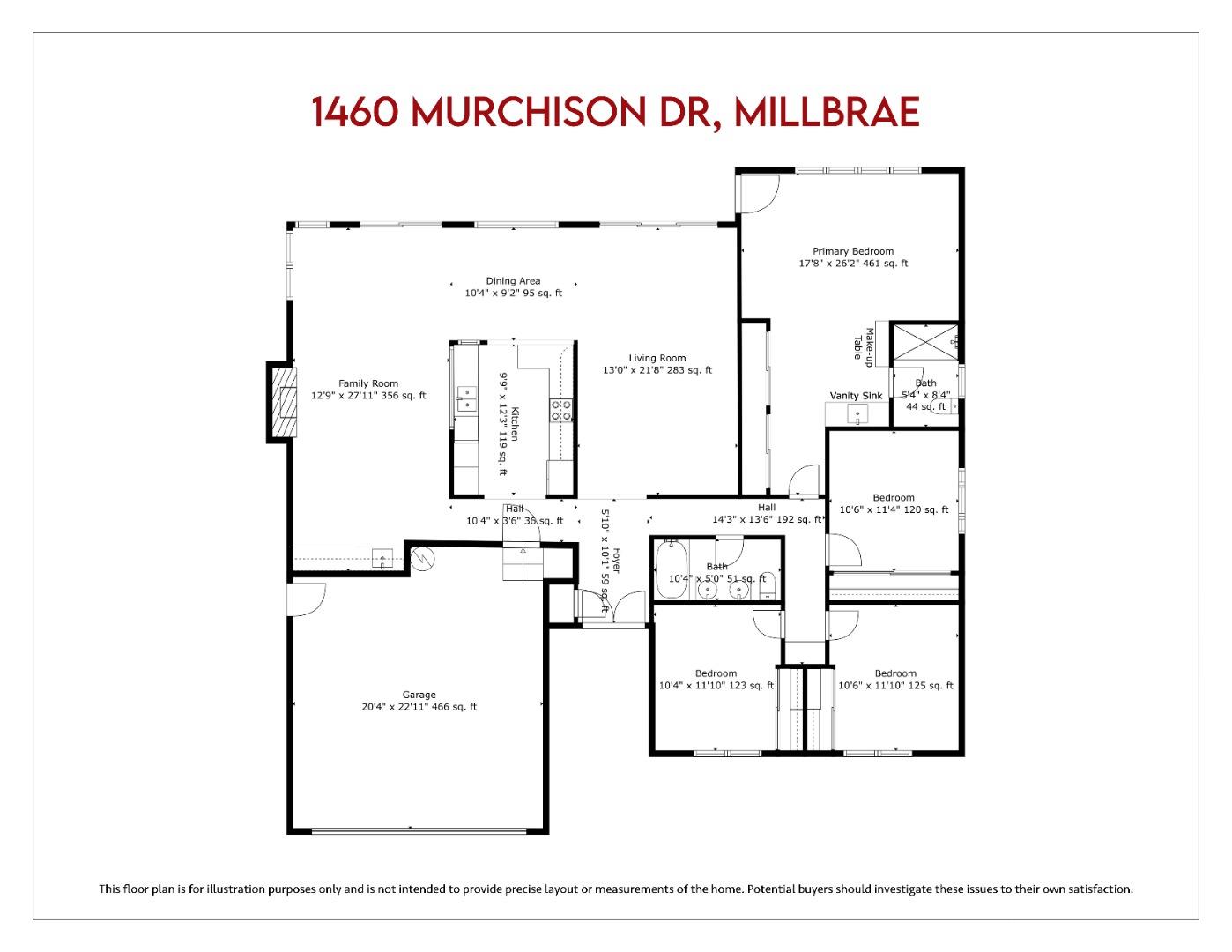 Detail Gallery Image 81 of 82 For 1460 Murchison Dr, Millbrae,  CA 94030 - 4 Beds | 2 Baths