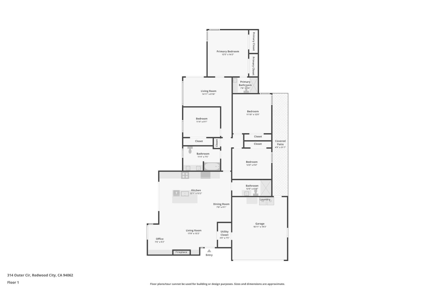 Detail Gallery Image 38 of 38 For 314 Outer Cir, Redwood City,  CA 94062 - 4 Beds | 3 Baths