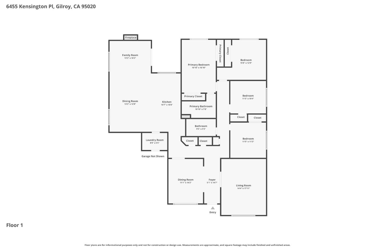 Detail Gallery Image 32 of 32 For 6455 Kensington Pl, Gilroy,  CA 95020 - 4 Beds | 2 Baths