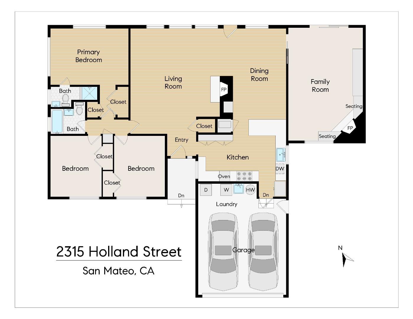 Detail Gallery Image 48 of 51 For 2315 Holland St, San Mateo,  CA 94403 - 3 Beds | 2 Baths