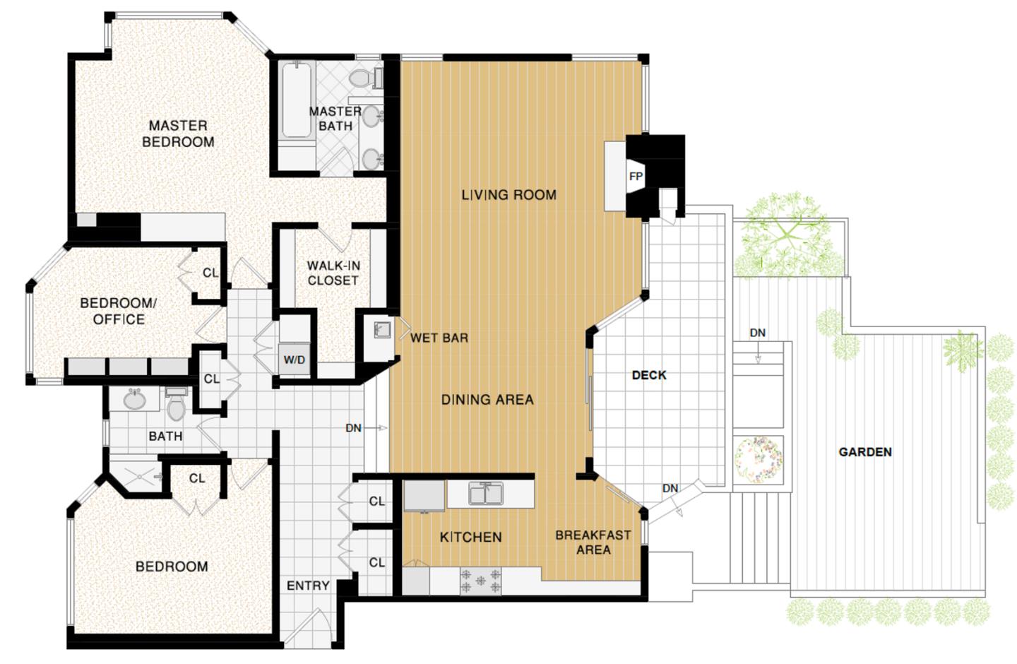 Detail Gallery Image 52 of 53 For 2390 Hyde St 1a,  San Francisco,  CA 94109 - 3 Beds | 2 Baths